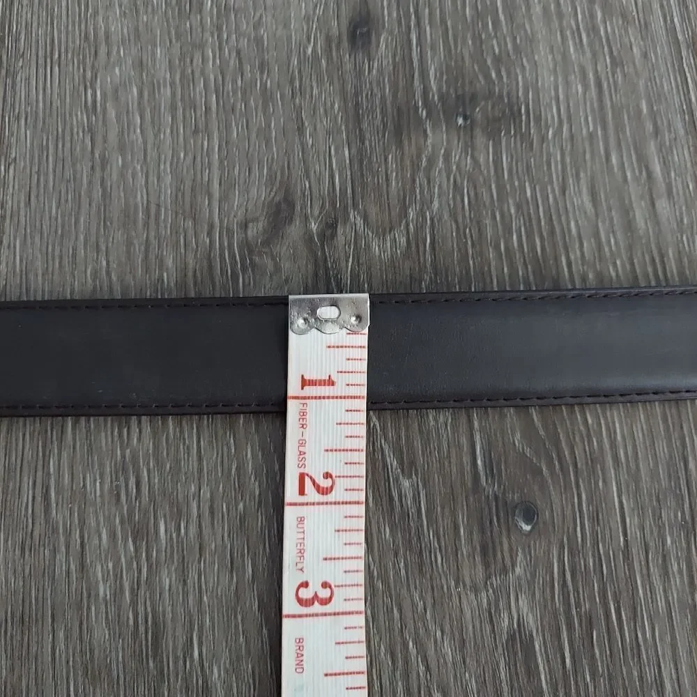 Brown Synthetic Crazy Horse Finish Belt 32